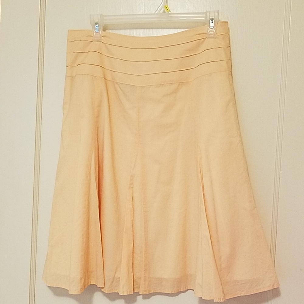 Peach skirt by Tailor B. Moss Size 100% cotton